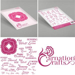 Carnation Crafts Said with Purpose + Stamp Die Set