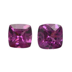 0.6cts Roshoite 4x4mm Cushion Pack of 2 (N)
