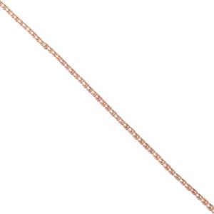 Papaya Rice Pearl Strand, Approx 4-5x5-7mm, 38cm Strand