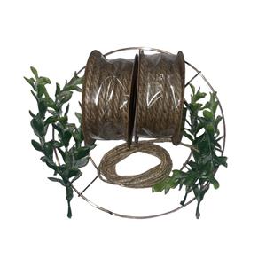 Tree of Life Wreath Kit - includes an 8 inch Wire Wreath base, two rolls of rope, twine and foliage 