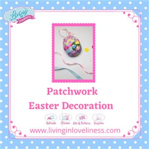 Living In Loveliness Patchwork Egg Pattern 