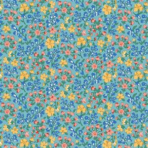 Liberty Collector's Home Curiosity Brights Campion Meadow Fabric 0.5m