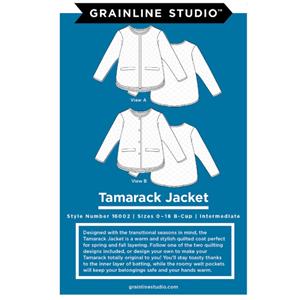 Tamarack Jacket Pattern Size 0-18 by By Grainline Studio