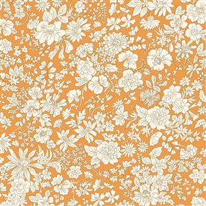 Liberty Emily Belle Brights Saffron Fabric 0.5m