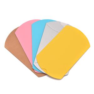 Pillow Boxes Approx 6.5 x 7cm in Pink, Yellow, Grey, Blue, Natural