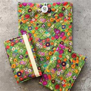 All Set to Sew The Essentials Trio Of Covers Floral Cotton Bundle