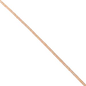 Papaya Button Pearl Strand, Approx 4-6mm, 38cm Strand