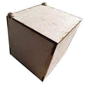 That's Crafty! Surfaces MDF Box - 4x4 x 2