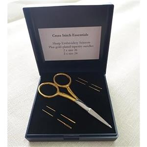 Cross Stitch Guild Essentials Gold-Plated Needle Set
