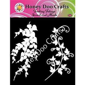 Honey Doo Crafts Trailing Foliage Stencil and Masks 7