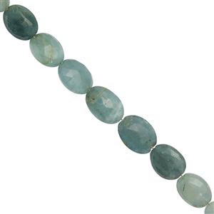 38cts Grandidierite Faceted Oval Approx 8x6 to 10x8mm, 15cm Strand 
