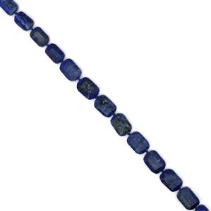 400ct Lapis Lazuli Faceted Slabs Approx 13x18-16x22mm 38cm