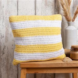 Wool Couture Lazy Days Cushion Crochet Kit With Free Crochet Hook Worth £4