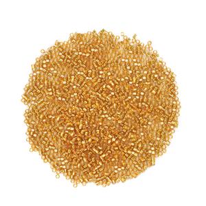 Miyuki Semi-Matte Silver Lined Gold Seed Beads 11/0 (24GM/TB)