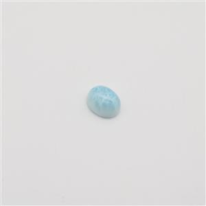 4cts Larimar Oval Cabochon Approx 9x11mm, 1pc