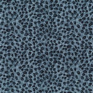 Animal Print Grey Cotton Poplin Fabric 0.5m	