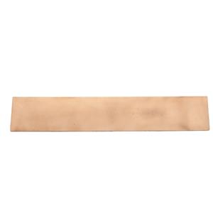 Copper Bangle Blank, Approx 190mm x 38mm x 0.5mm