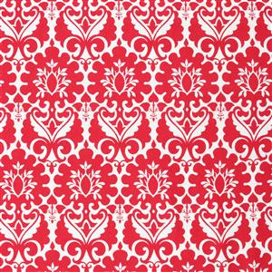 Gütermann Fenton House Red Wallpaper Fabric Bolt 6m