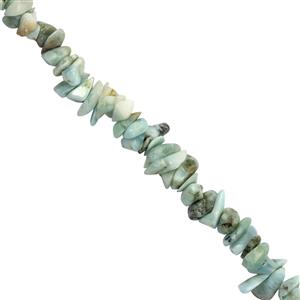 120cts Larimar Bead Nugget Approx 3x1.5 to 6x2mm, 32