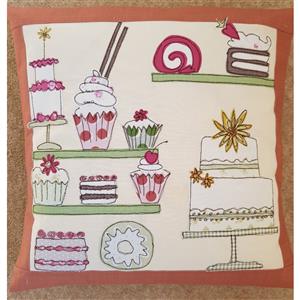 Helen Newton's Cake Shop Cushion Instructions