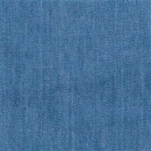 Light Blue 4oz Washed Denim Cotton Fabric Bundle (3.5m)