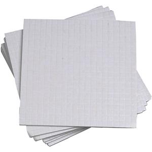 3D Foam Pads, size 5x5 mm, thickness 1 mm, 10x400 pc/ 1 pack