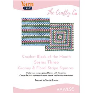 The Crafty Co Crochet Series Three BOM Blanket Pattern