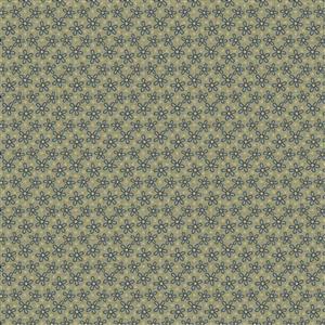 Lynette Anderson Botanicals Collection Daisies Sage Fabric 0.5m