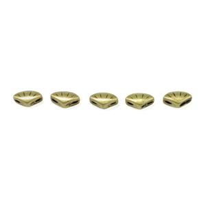 Cymbal Polonia - GemDuo Side Bead - Antique Brass Plated (5pk)