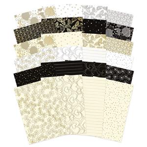 Stickables A5 Self-Adhesive Foiled Paper Pack - Essential Colours