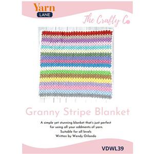 The Crafty Co Granny Stripe Blanket Instructions