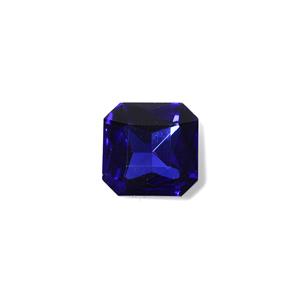 Cushion Crystal, Sapphire, Approx. 23mm, 1pcs