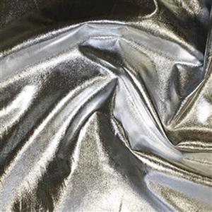 Emperor Foil Silver Fabric 0.5m