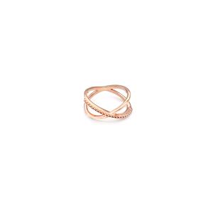 Willow & Tig Collection: RoseGold Plated 925 Sterling Silver Infinite Love Ring