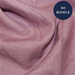 Lavender Enzyme Washed Fabric Bundle (3m)