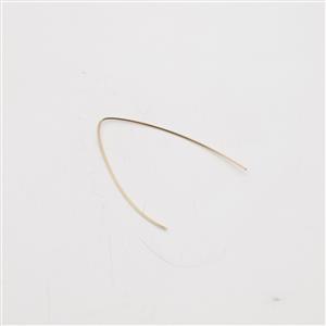 Yellow Gold Filled 12/20 Square Wire 1.1mm - 15cm, 1pc