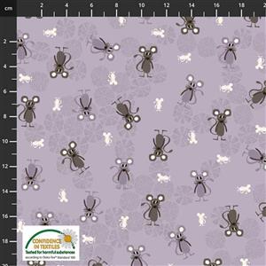 Find The Woods Mouse Grey Fabric 0.5m