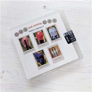 Owl and Sewing Cat Collection 5 USB version - includes a total of 5 patterns (4 patterns + a bonus free pattern = total 5)