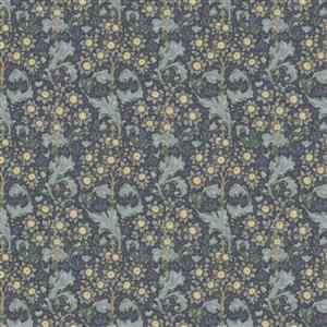 William Morris Orchid Bluebell Panama Fabric 0.5m