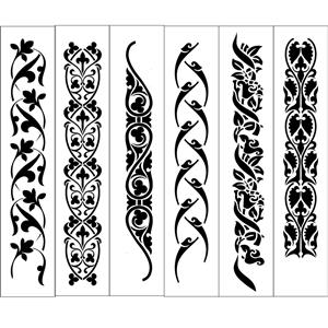 Arts & Crafts style borders