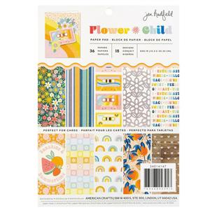 Jen Hadfield, Flower & Child 6x8 Paper Pad, 36 Sheets