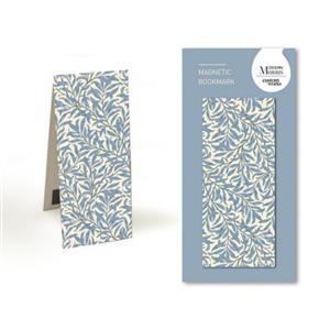 William Morris Willow Bough Blue Magnetic Bookmark