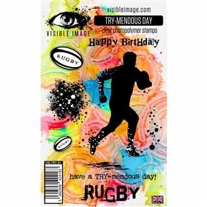 Visible Image Try-mendous Day Stamp Set
