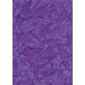 Kingfisher Purple Batik Fabric 0.5m