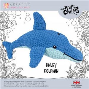Knitty Critters Finley Dolphin Kit