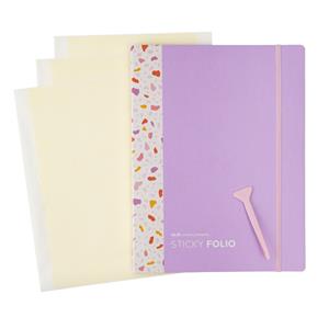 We R Makers New Sticky Folio & 3x Permanent Adhesive Sheets - Lilac