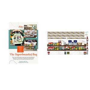 Amber Makes The Superbmarket Bag Kit Panel & Instructions - The Grocery 