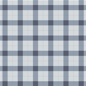 Marcia Cornell Gingham Foundry 2021 Squares Mist Fabric 0.5m