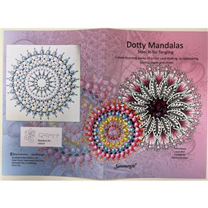 Sanntangle Dotty Mandala Stencil Set