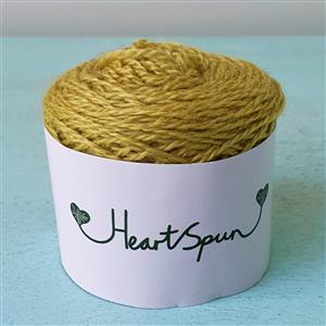 Woolly Chic Fern Green HeartSpun 4 Ply Yarn 25g 